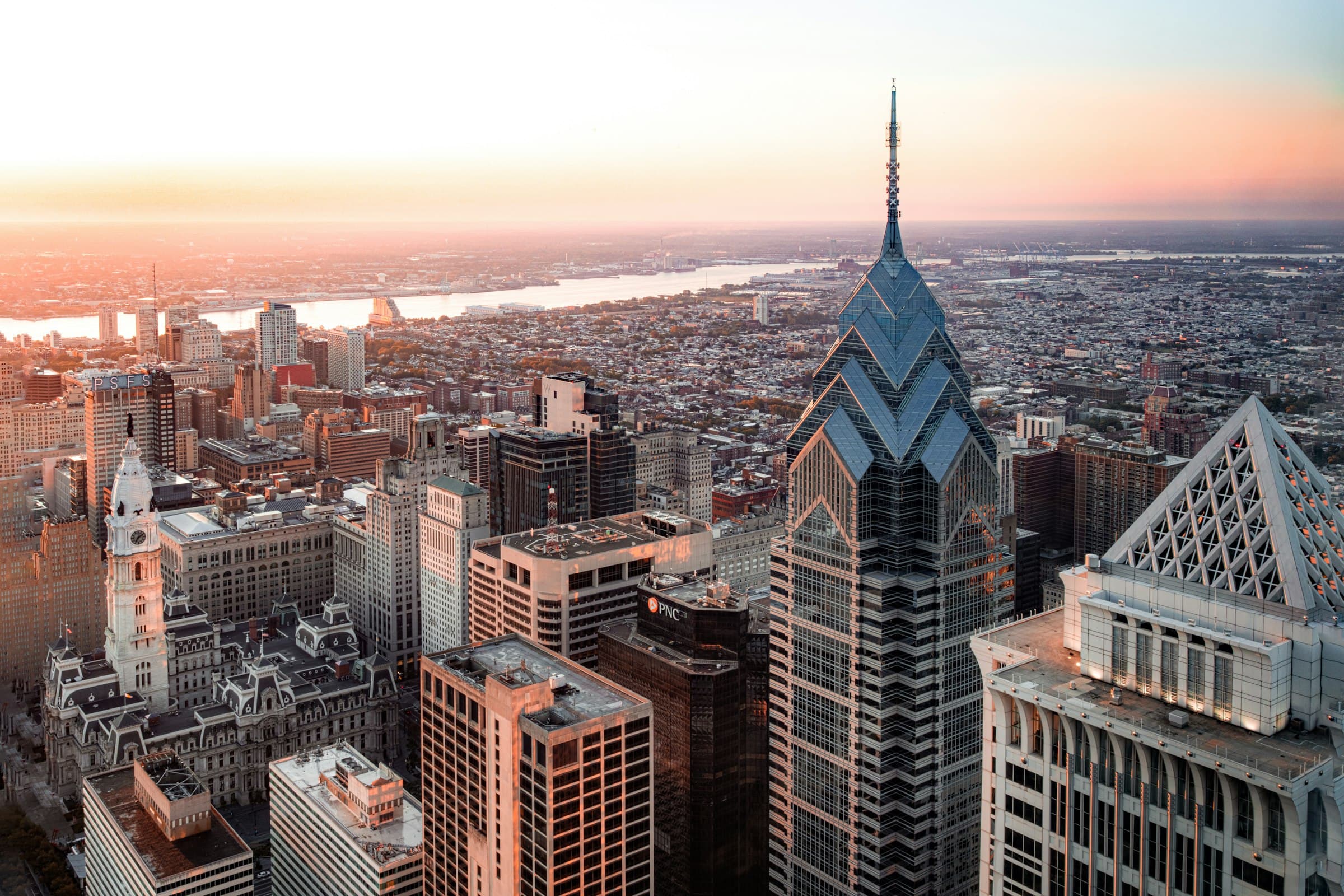 VF Chauffeured car service and limo service areas across Greater Philadelphia